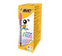 BIC Cristal Fun Violet Stick ballpoint pen 20 pc(s)