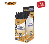 BIC Cristal Original Ballpoint Pen Medium 0.32 mm Black Pack of 50