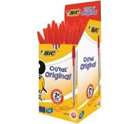 BIC Cristal Original Ballpoint Pens, Medium Point (1.0mm), Every-Day Writing Pen