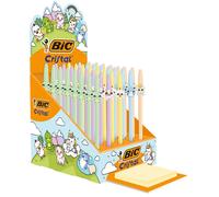 Bic Cristal Pastel Figurines 40 Pen
