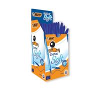 Bic Cristal Soft Ballpoint Pen Medium Blue (50 Pack) 951434