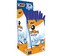 Bic Cristal Soft Ballpoint Pen Medium Blue (50 Pack) 951434