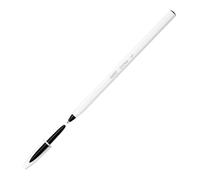 BIC Cristal UP Ballpoint Pen Grip Medium 0.35 mm Black Pack of 20