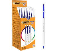 Bic Cristal Up Ballpoint Pen, Blue, 20 Count (Pack of 1)