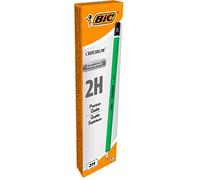BIC Criterium 550 2H Hexagonal Pencils (Box of 12), black