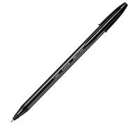 Bic Crystal Exact Fine Point Pens (0.7 mm) - Black, Box of 20
