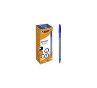 Bic Crystal Exact Fine Point Pens (0.7 mm) - Blue, Box of 20