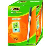 BIC Ecolutions Round Stic Black Stick ballpoint pen 60 pc(s)