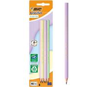 BIC Evol Graph Pencil Pastel Assorted #2 Pack of 5