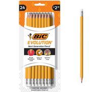 Bic Evolution Next Generation No2 Yellow Pencils 24 Pack