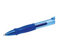 BIC Gel-ocity Original, Gel Ink Pens, With a Soft Grip, Seamless Smooth Writing, in Blue, Medium: 0.7mm, Pack of 12
