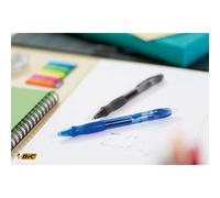 BIC Gel-ocity Original, Gel Ink Pens, With a Soft Grip, Seamless Smooth Writing, in Blue, Medium: 0.7mm, Pack of 12