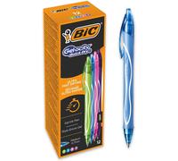 Bic Gel-ocity Quick Dry Gel Ink Pens - Assorted Colours, Box of 12