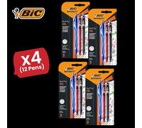 Bic Gel-ocity Quick Drying Gel Pen, Assorted Colours, 3 4 Packs Bic Multicolor