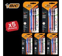 Bic Gel-ocity Quick Drying Gel Pen, Assorted Colours, 3 5 Packs Bic Multicolor