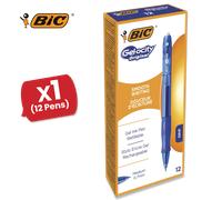 BIC Gelocity Gel Pens Smooth Writing School Office Pen Blue Ink Comfortable Grip
