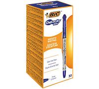BIC Gelocity Gel Pens - Blue (Pack of 30)