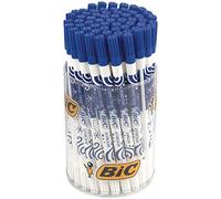 BIC Germany 863049 Ink Eraser with Over-Writer Pen Pack of 12 Blue