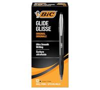 Bic Vcg11bk Atlantis Original Retractable Ballpoint Pen, Black Ink, Medium, 1Mm, Dozen