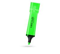 Bic Highlighter Flat - Neon Green - Single Bic Green