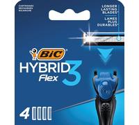 Bic Hybrid3 Flex Razor Refill Blades 3 Blades 4 pcs Promotion