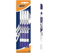 BIC Ink Killer, Pack of 4, Ink Eraser, Smudge-Resistant, Ideal for The Office, Home Office or School