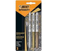 BIC Intensity 944033 Permanent Permanent Marker Assorted Medium Bullet 0.8 mm Pack of 3