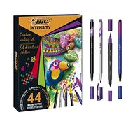 BIC Intensity Creative Set of Creative Tools for Artistic Writing and Drawing - Box of 44