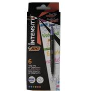 BIC Intensity Dual Tip Highlighters (Pack of 6)