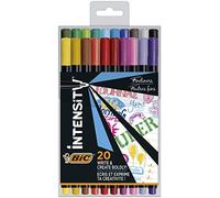 Bic Intensity Fine Tip Pens - Assorted Colours - Pack of 20