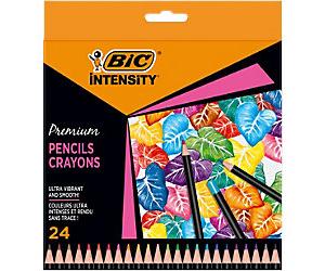 BIC Intensity Premium Colouring Pencils Assorted Pack of 24