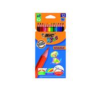 Bic Kids Evolution Ecolutions Colouring Pencils Assorted (12 Pack) 829029