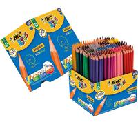 BIC Kids Evolution ECOlutions Colouring Pencils, Assorted Colours, 1 Pack of 288