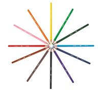BIC Kids Evolution ECOlutions Colouring Pencils - Assorted Colours, Classpack of 144,880500