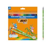 Bic Kids Evolution Illusion Erasable Colored Pencils - Pack of 24