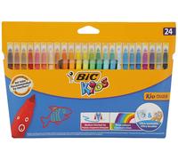 Bic Kids Kid Couleur Medium Tip Ultra Washable Water-Based Felt Tip Pen (Assorte
