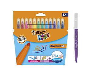 BIC Kids Kid Couleur XL Colouring Pens 12 Pack