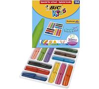 BIC Kids Plastidecor Triangle Colouring Crayons 144 Classpack