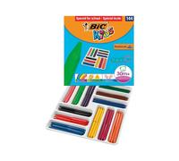 Bic Kids Plastidecor Triangle Crayons Assorted (Pack of 144) 887833