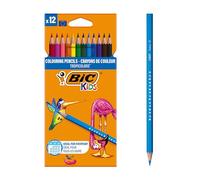 BIC Kids Tropicolors 2 Colouring Pencils 12 Pack