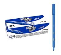 BIC Kids Visa Colouring Pens - Blue (Box of 24)