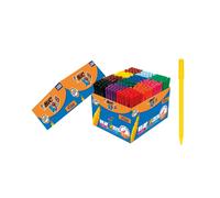 BIC Kids Visa Felt Tip Pens, Fine Tip, Very Vivid Colouring Pens, Washable Markers, Back to School Supplies, 288 Pack