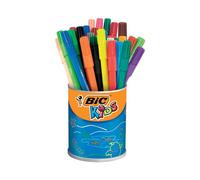 BIC KiDS Visa Ultra Fine Felt Tip Pens - Assorted Colours (36 Pack)