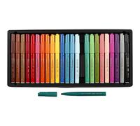 BIC Kids Visa XL Assorted Coulouring Felt Tip Pens (24 Pieces)