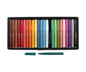 BIC Kids Visa XL Assorted Coulouring Felt Tip Pens (24 Pieces)