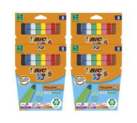 Bic Kids Visacolor XL Coloring Pens Assorted - 4 Packs Bic Multicolor