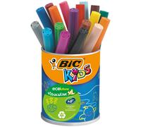 BIC Kids Visacolor XL ECOlutions Colouring Pens 18 Pot