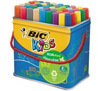 BIC Kids Visacolor XL ECOlutions Colouring Pens 48 Classpack