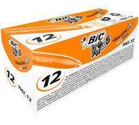 BIC Kids Visacolor XL Ecolutions, Box of 12 Orange Colouring Felt Pens