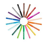 BIC Kids Visacolor XL ECOlutions Colouring Pens,black,12 Pack